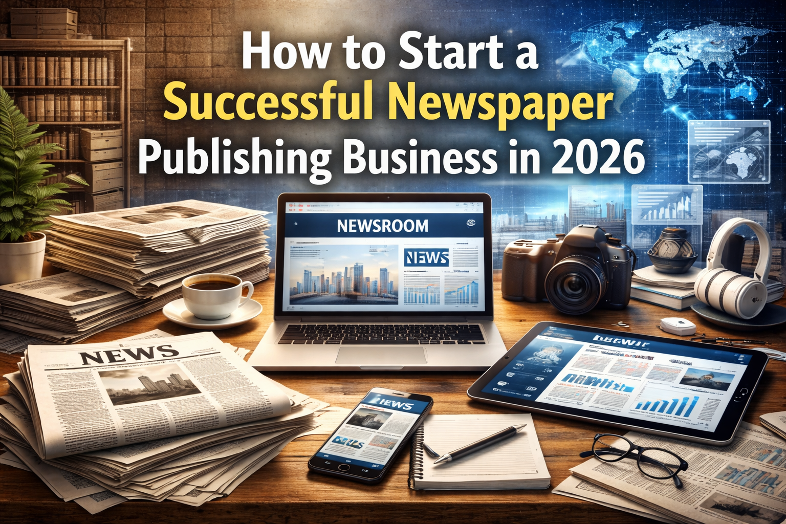 How to Start and Grow a Successful Newspaper Publishing Business in 2026